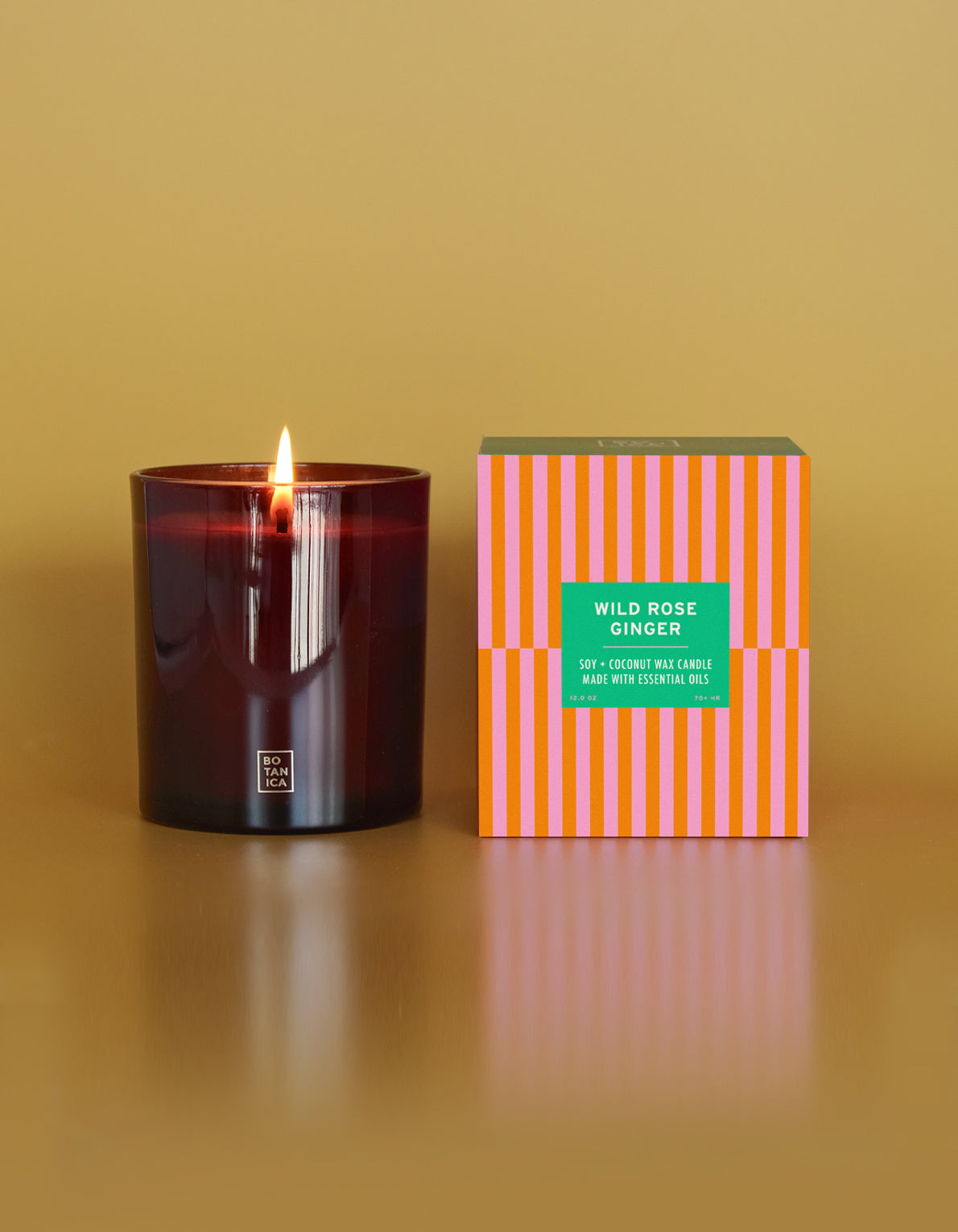 Essentials Candle | Wild Rose + Ginger