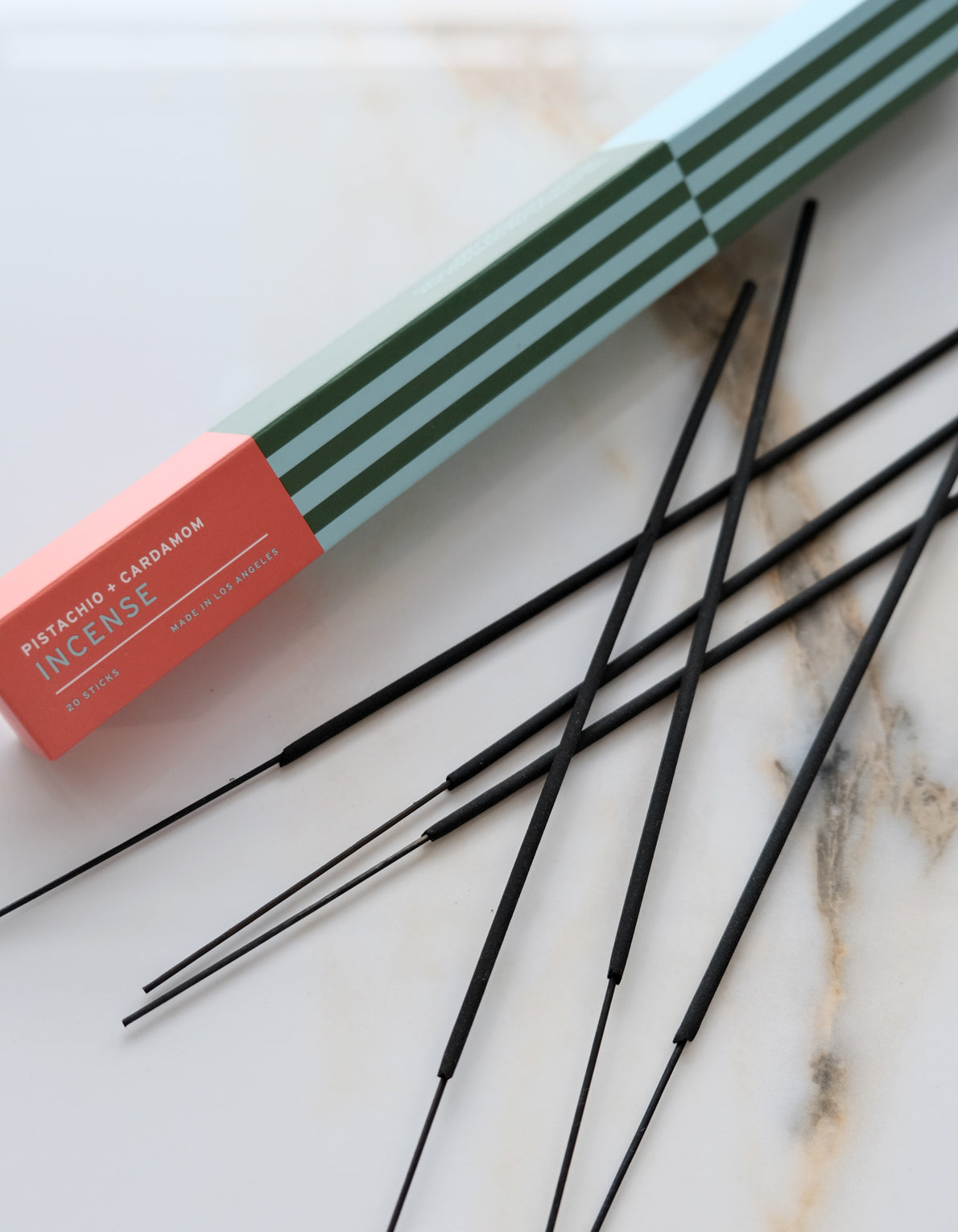 Essentials Incense | Pistachio + Cardamom