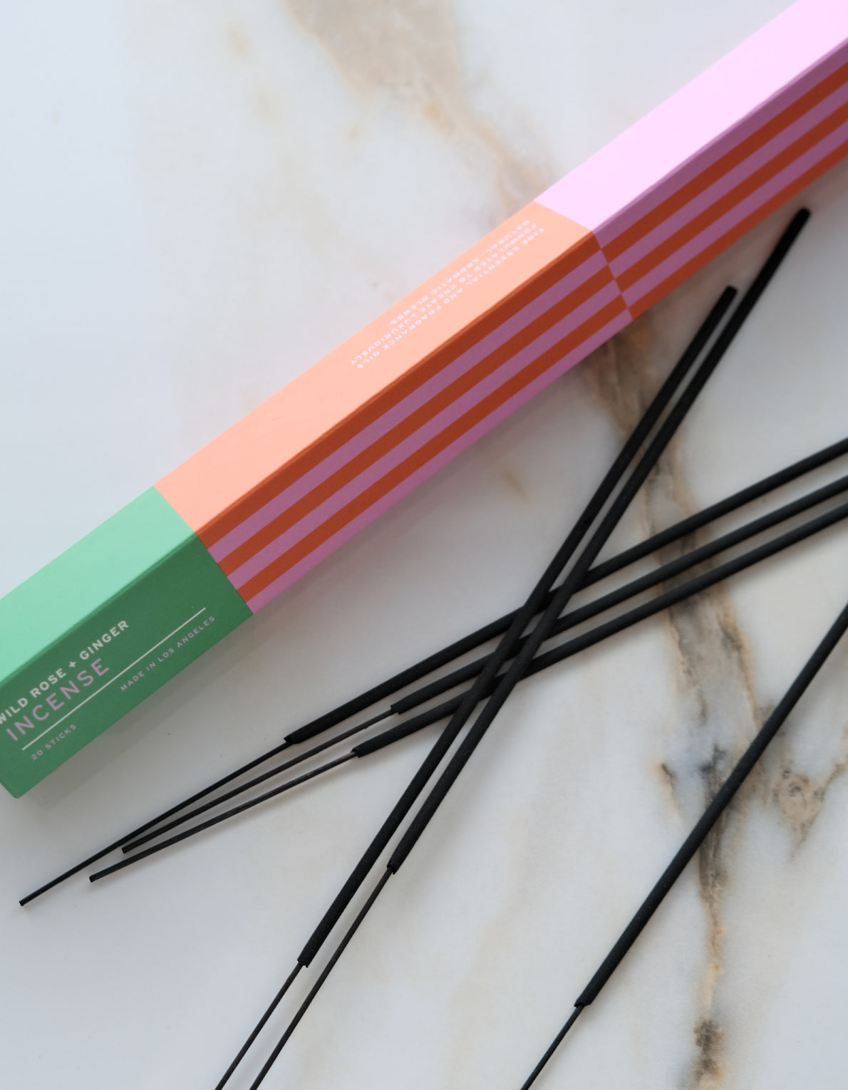 Essentials Incense | Wild Rose + Ginger