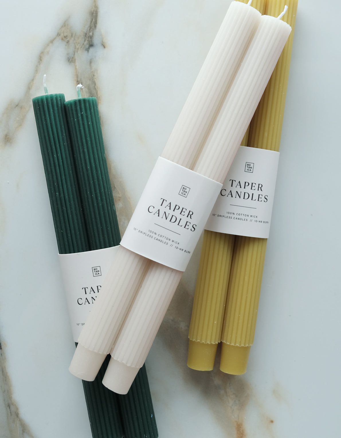 Taper Candle Pair | Neutral