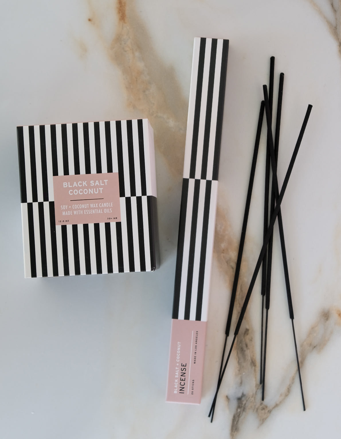 Essentials Incense | Black Salt + Coconut