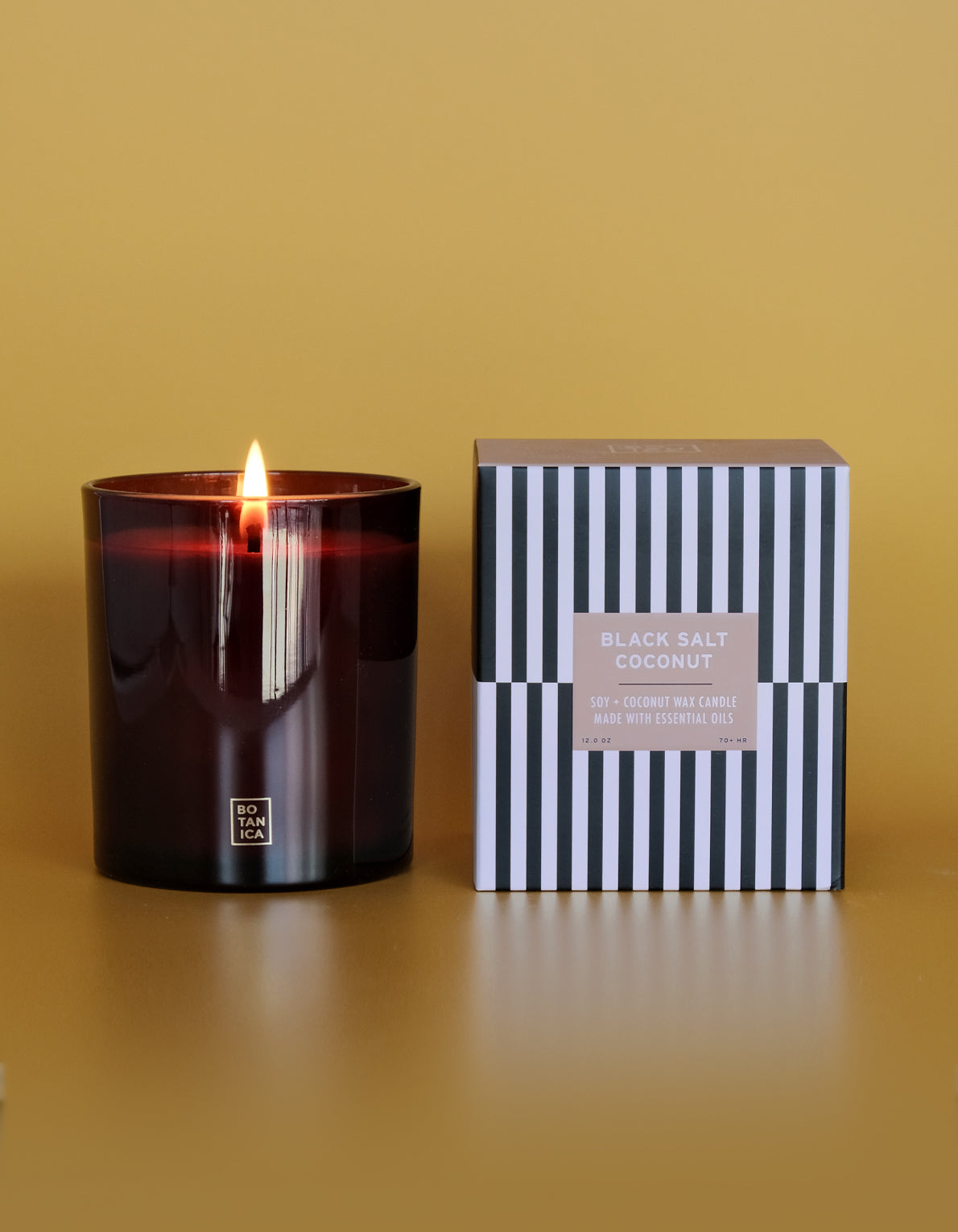 Essentials Candle | Black Salt + Coconut