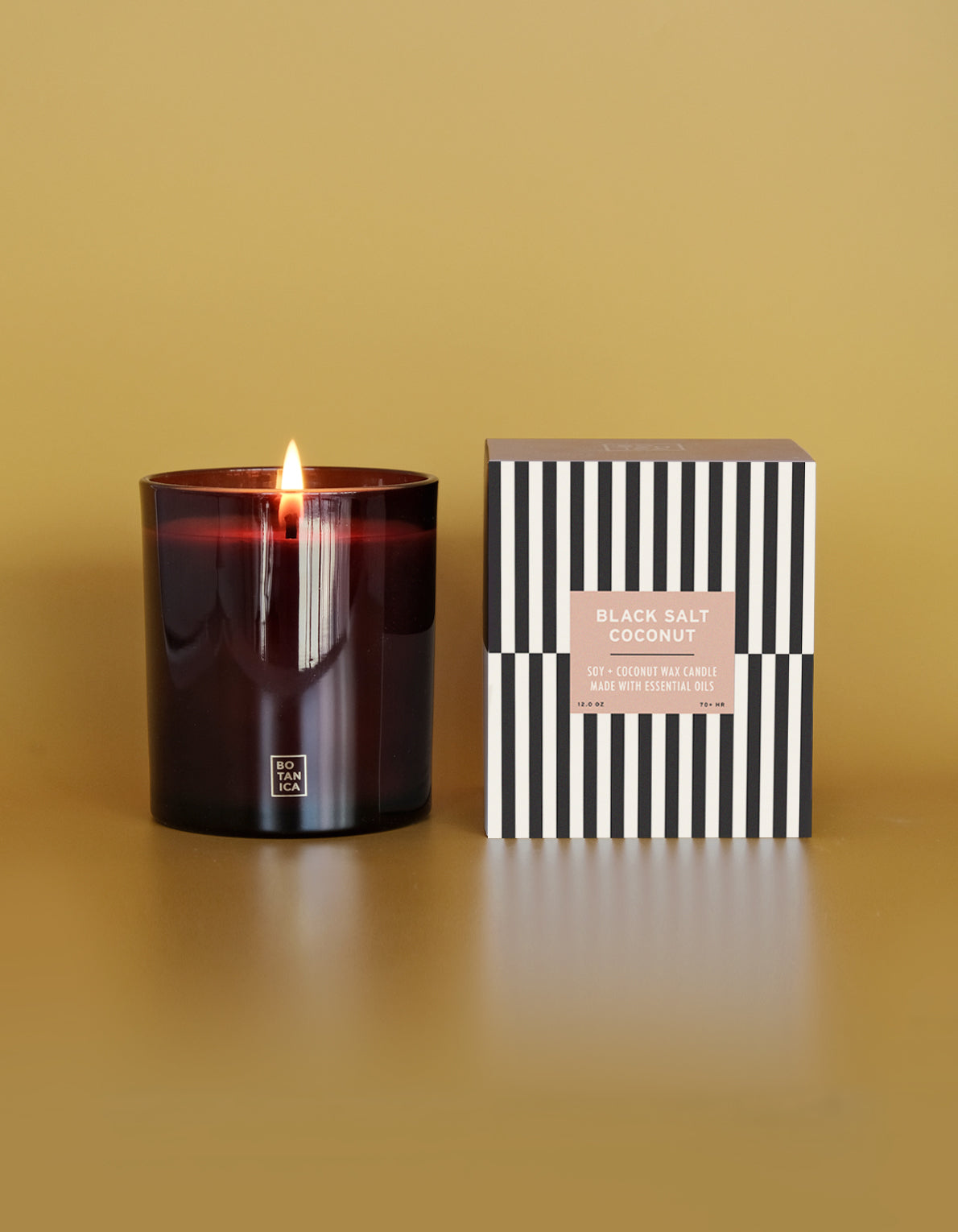 Essentials Candle | Black Salt + Coconut