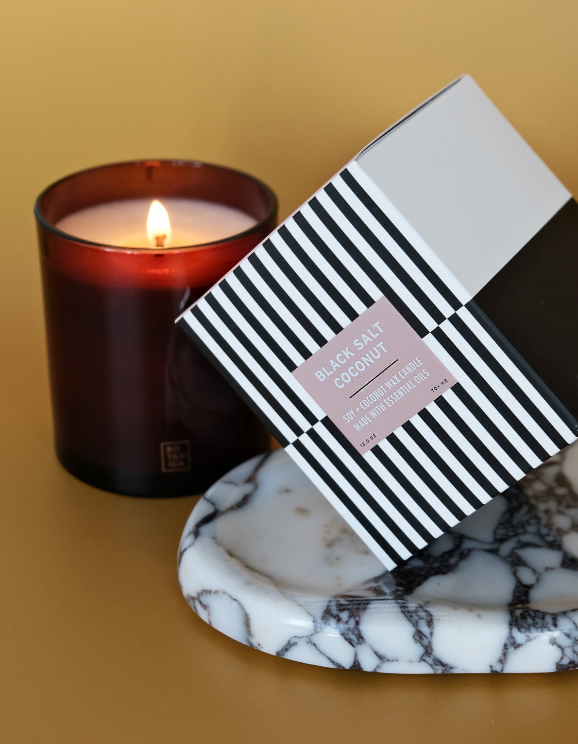 Essentials Candle | Black Salt + Coconut