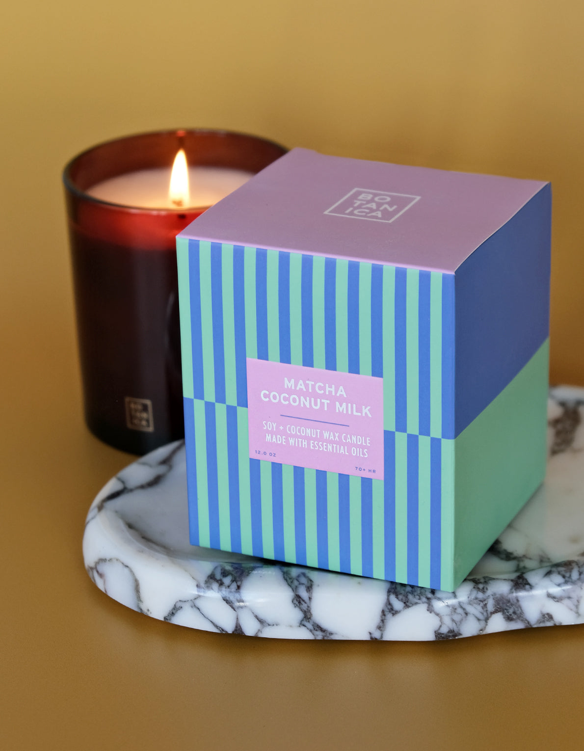 BOTANICA Matcha + Cannabys Candle - Thumbnail 5