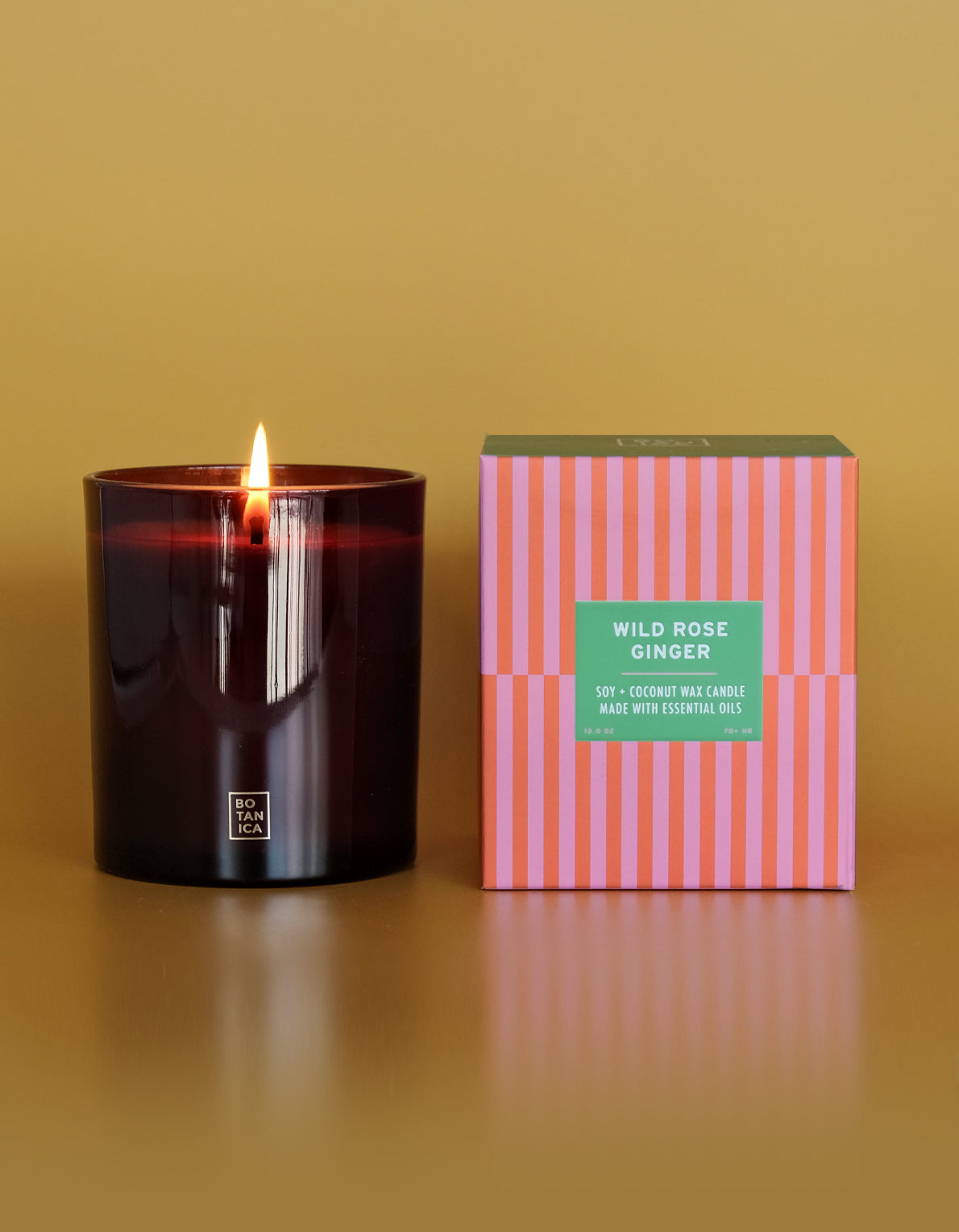 Essentials Candle | Wild Rose + Ginger