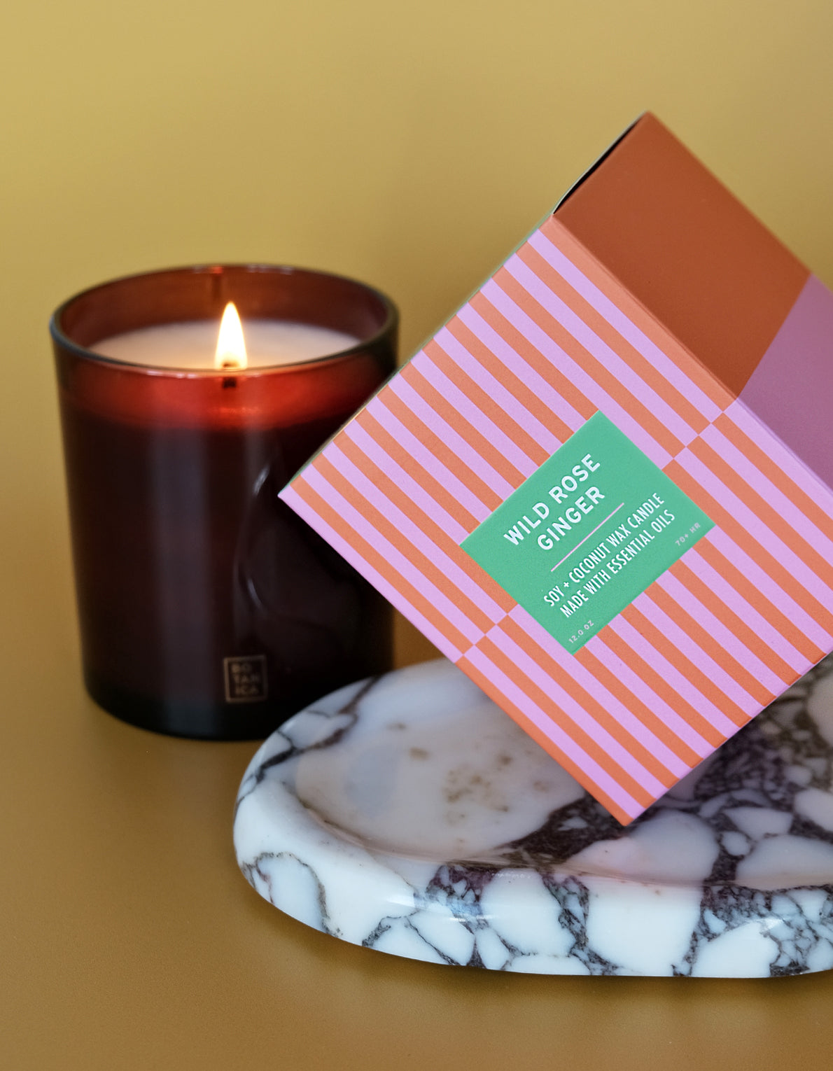 Essentials Candle | Wild Rose + Ginger
