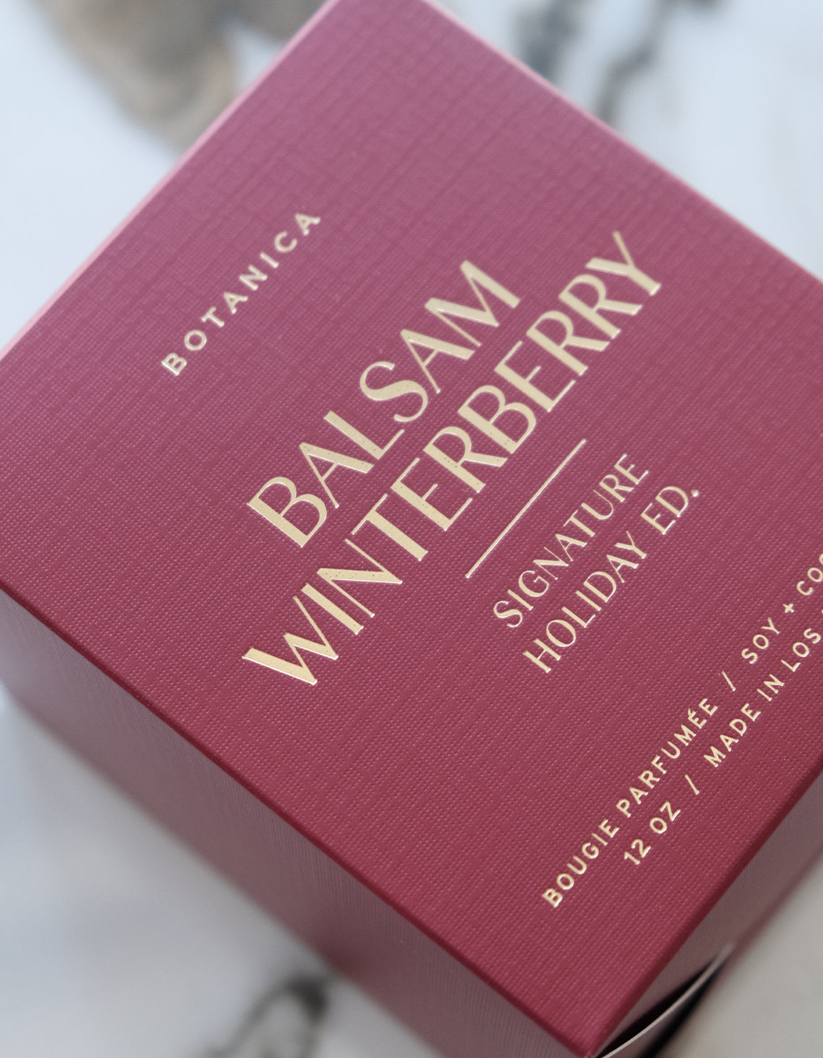 Holiday Candle | Balsam Winterberry