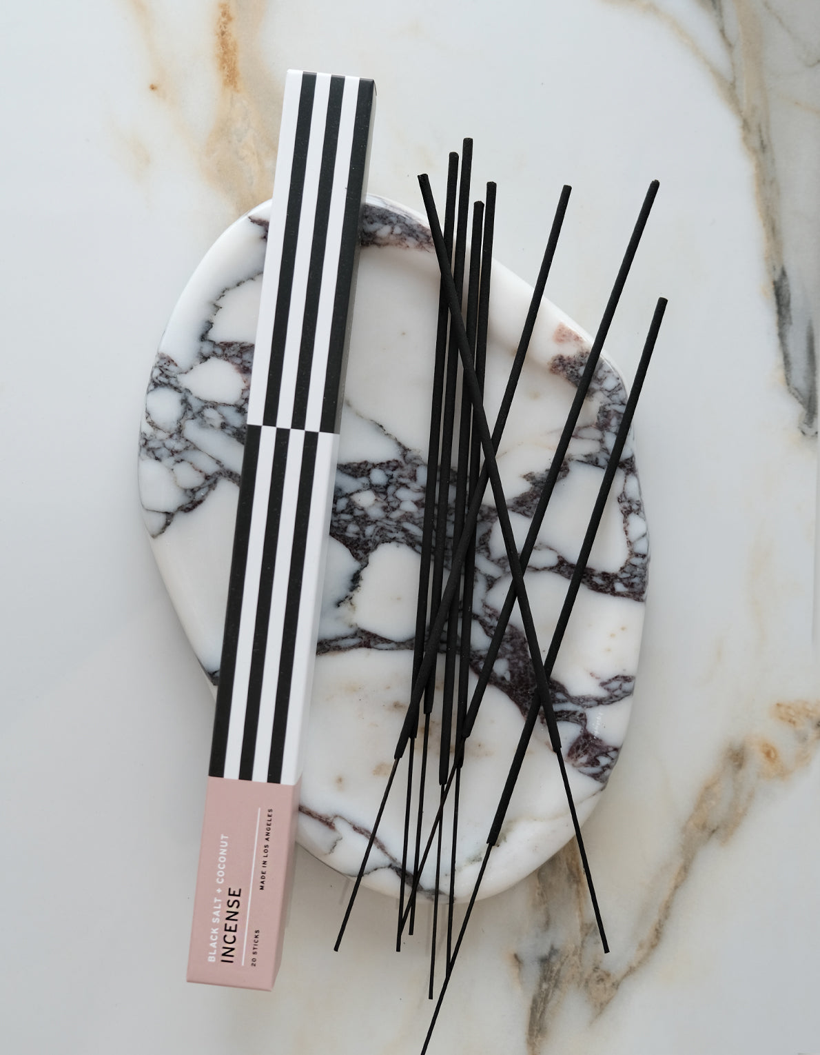 Essentials Incense | Black Salt + Coconut