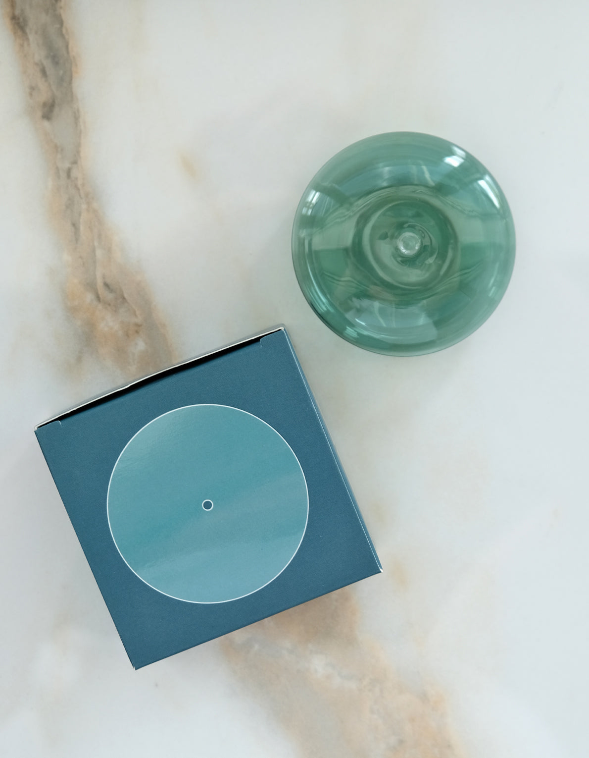 Handblown Glass Bubble Incense Holder