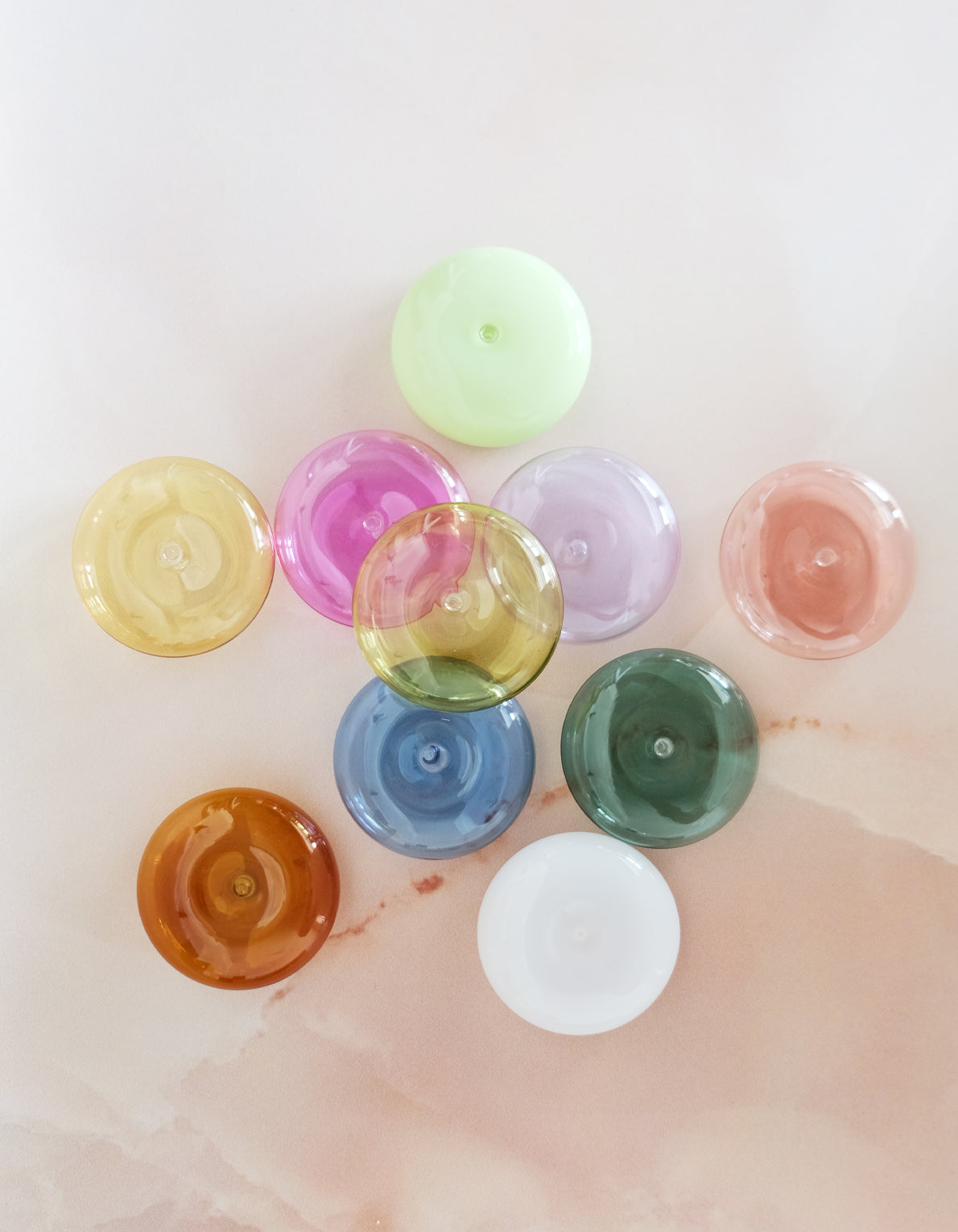 Handblown Glass Bubble Incense Holder