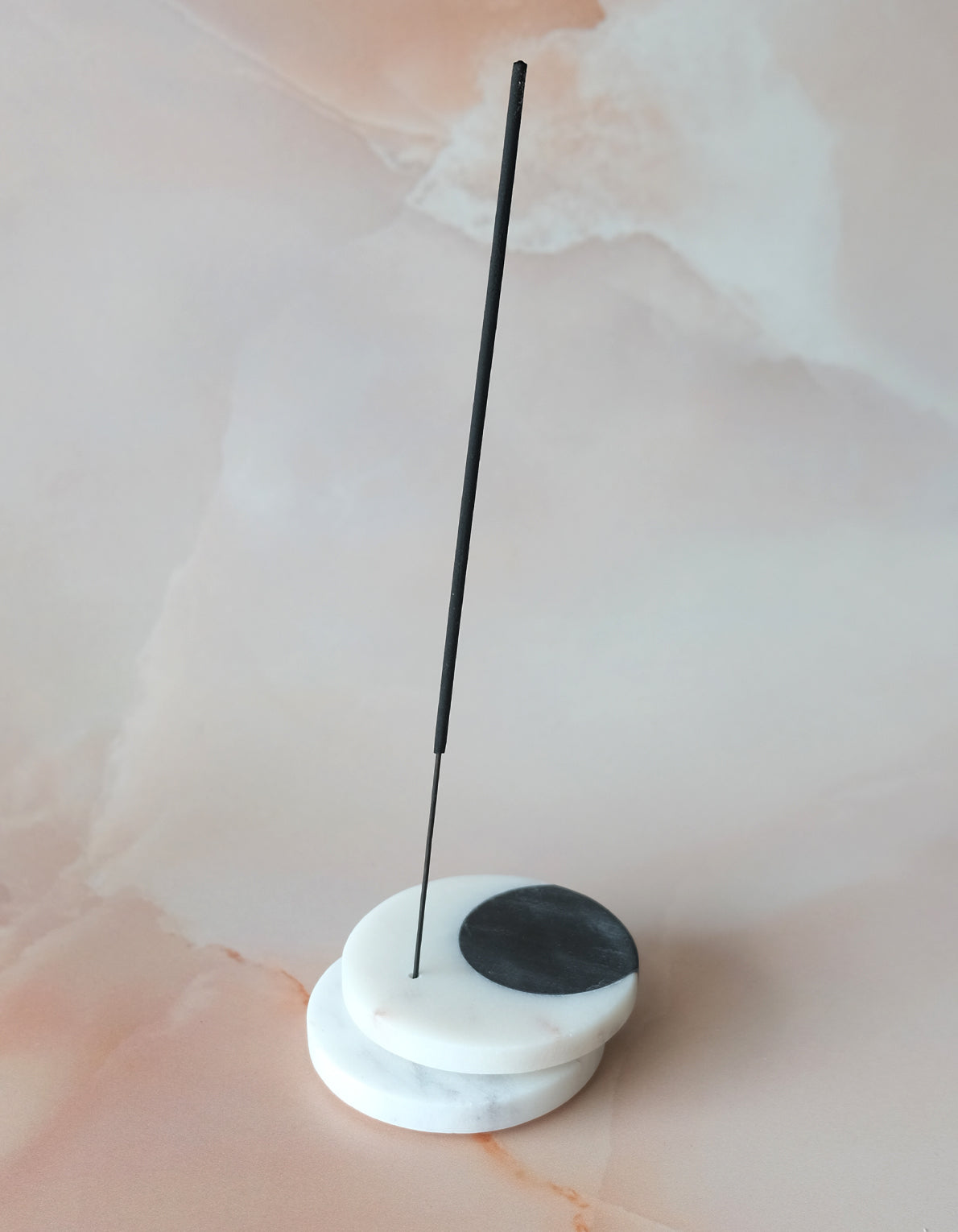 Marble Incense Holder | Crescent Moon