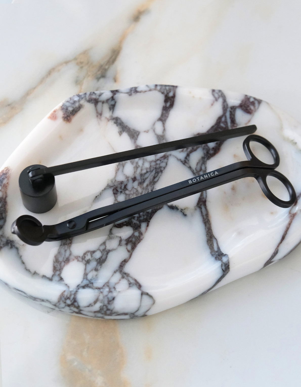 Wick Snips + Snuffer Gift Set | Matte Black