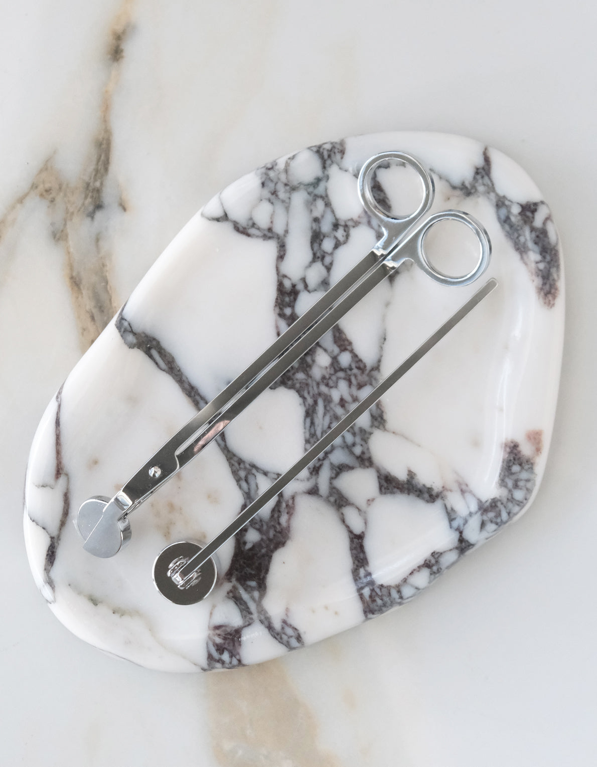 Wick Snips + Snuffer Gift Set | Chrome