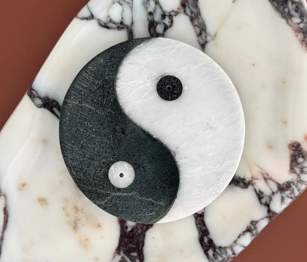 Marble Incense Holder | Yin Yang