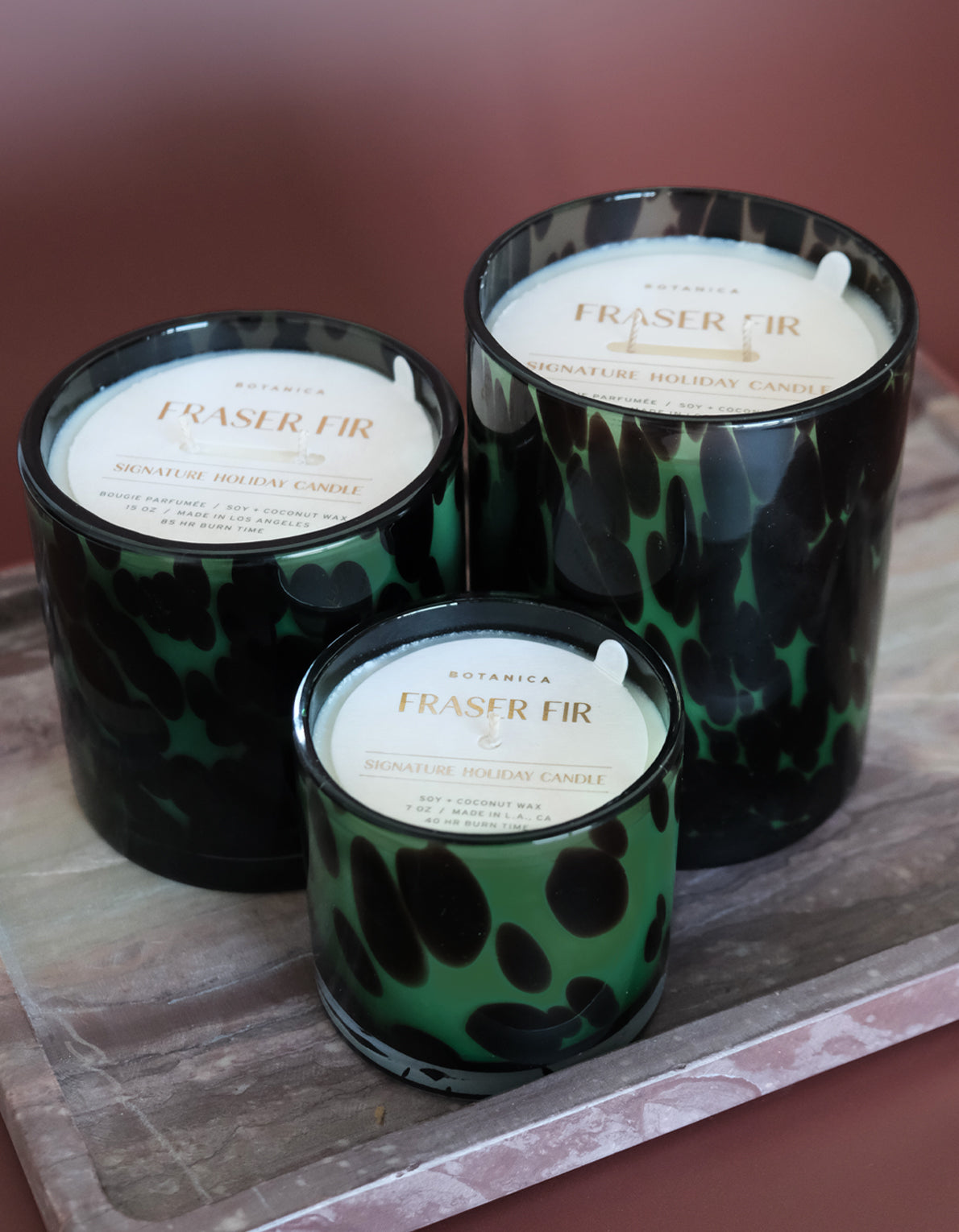 Holiday Candle | Fraser Fir Luxe Edition, Medium