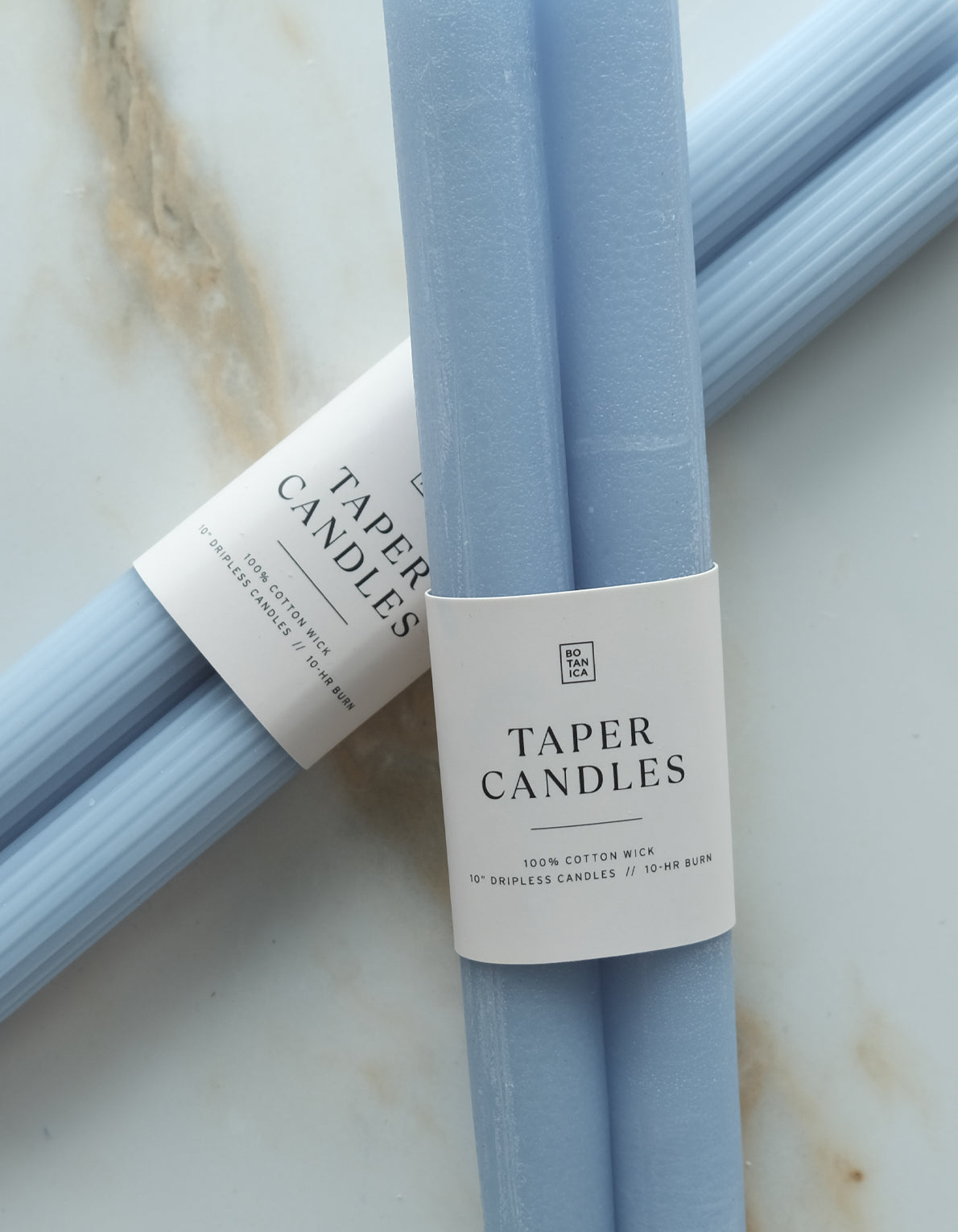 Taper Candle Pair | Cornflower Blue