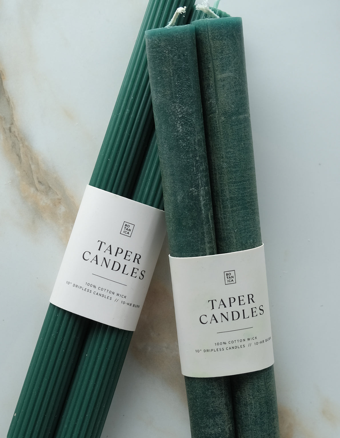 Taper Candle Pair | Evergreen