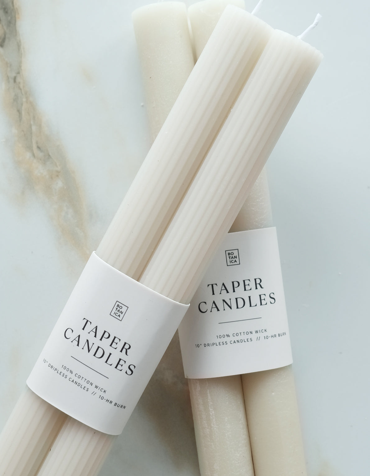 Taper Candle Pair | Neutral