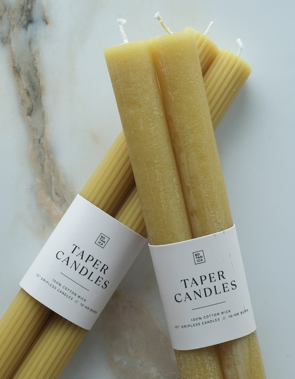 Taper Candle Pair | Martini Olive