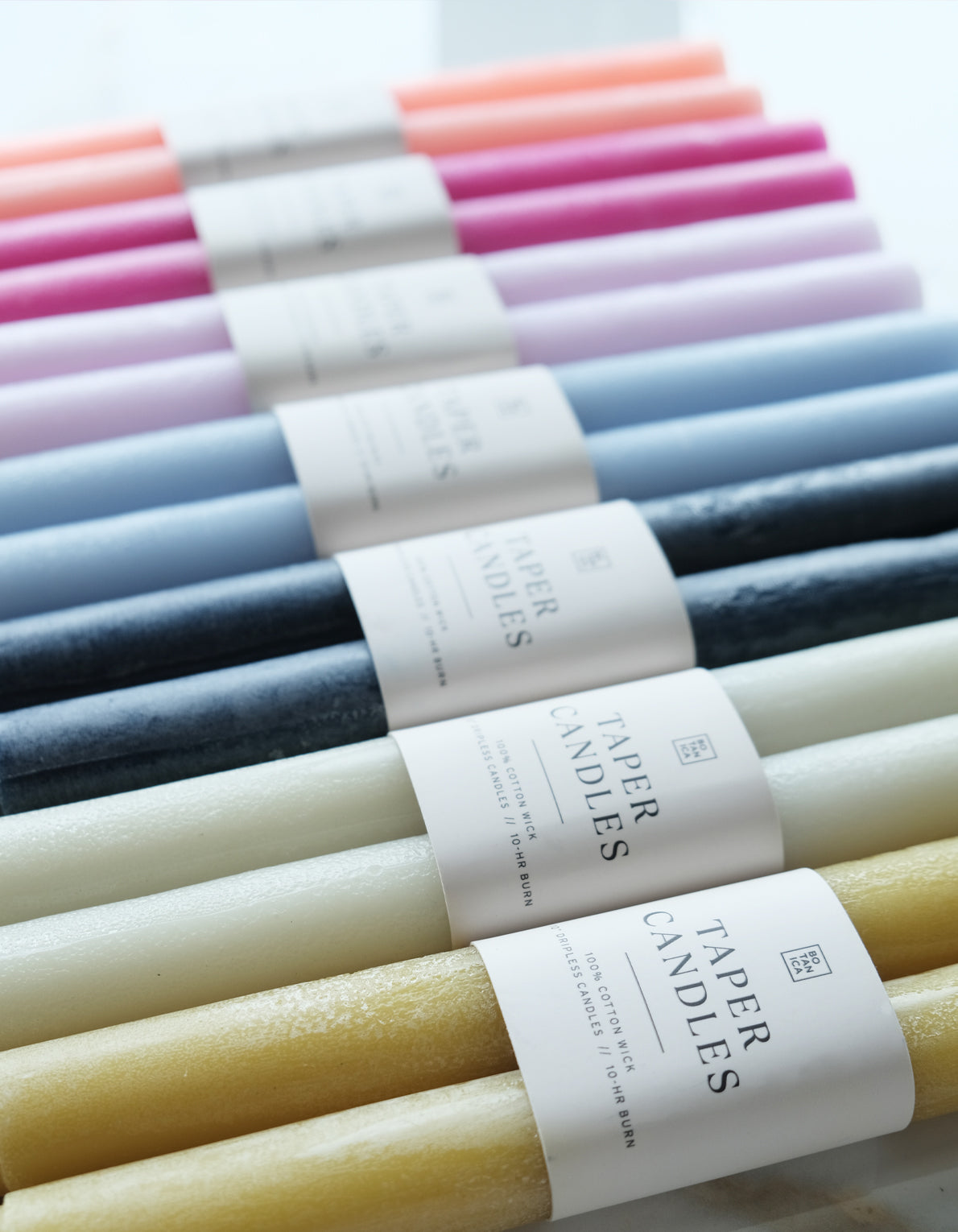 Taper Candle Pair | Martini Olive