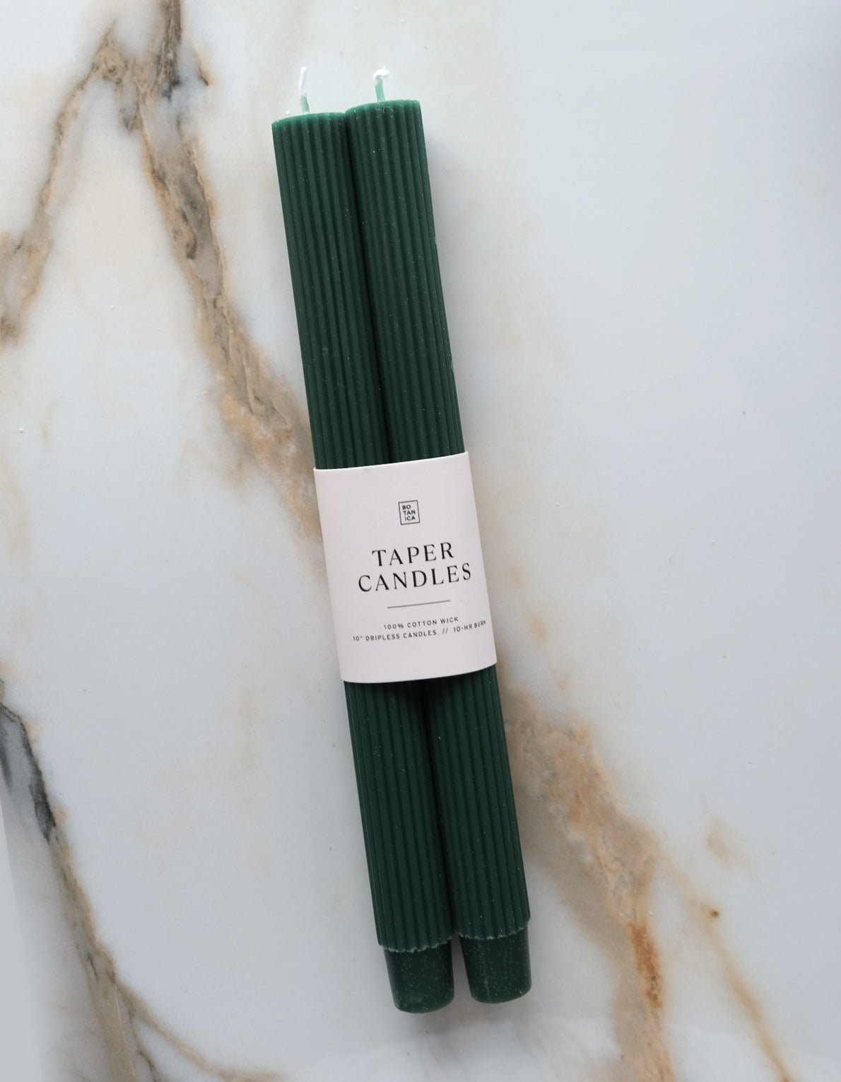 Taper Candle Pair | Evergreen