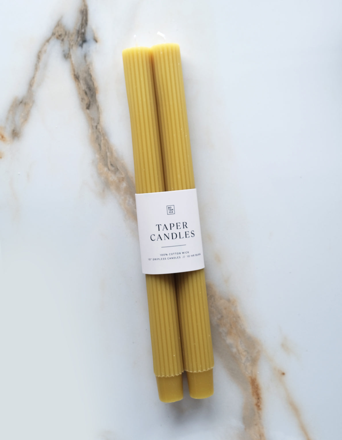 Taper Candle Pair | Martini Olive