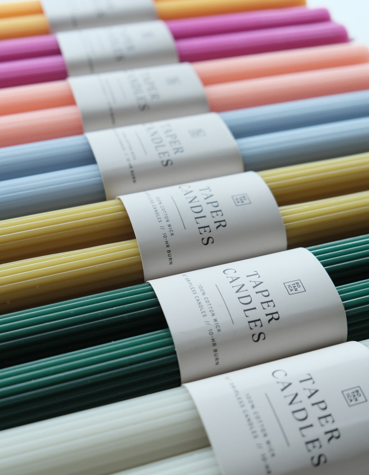 Taper Candle Pair | Goldenrod