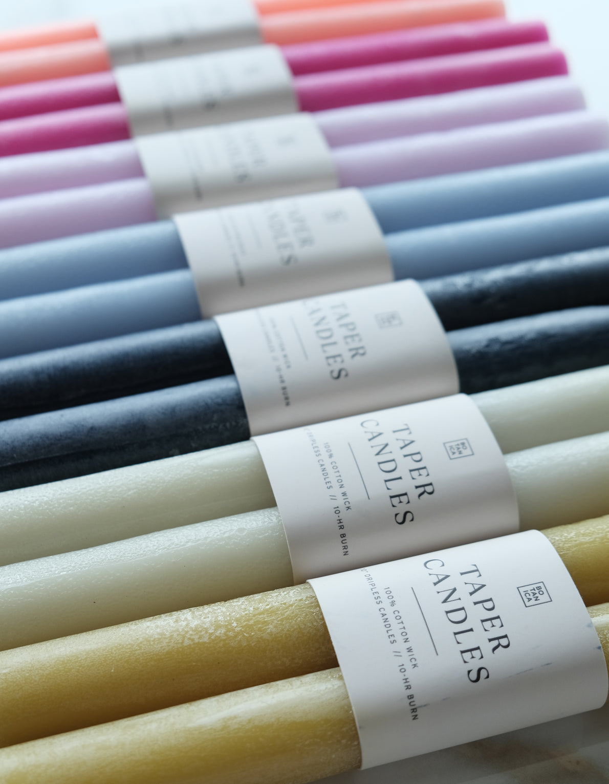 Taper Candle Pair | Neutral