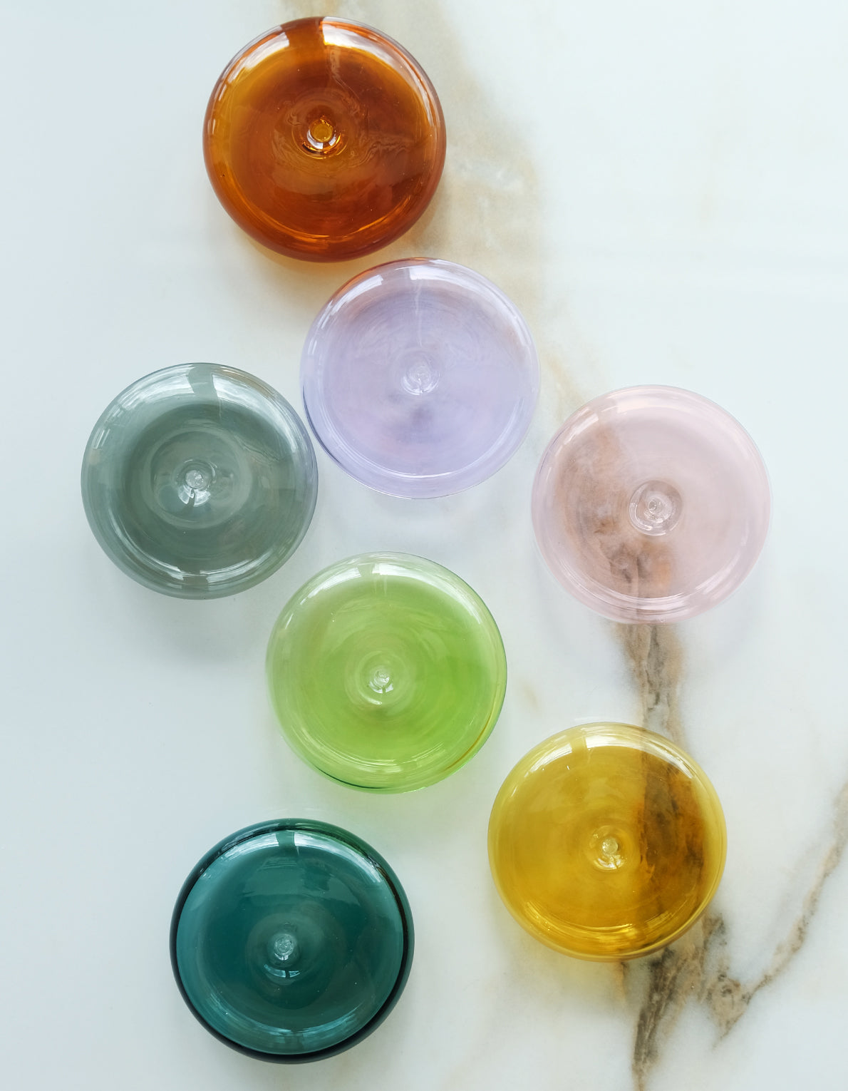 Handblown Glass Bubble Incense Holder